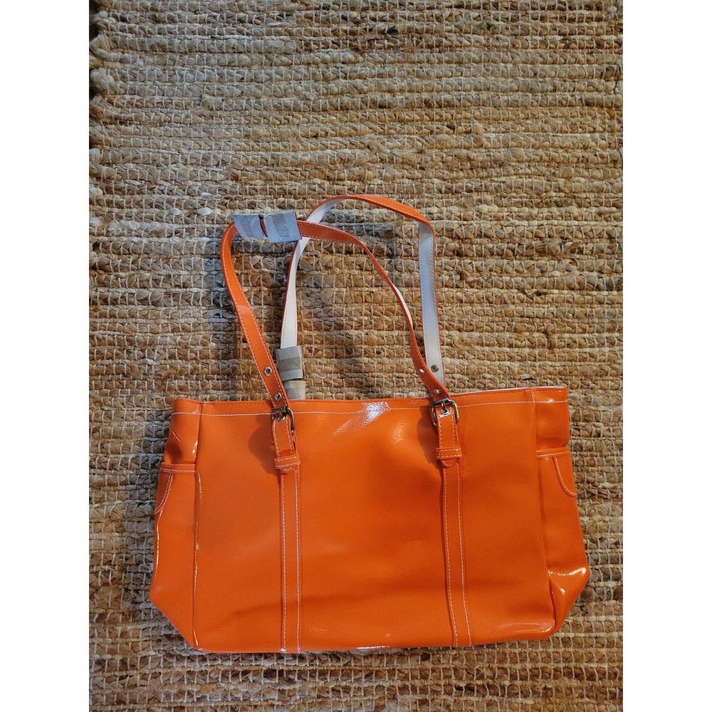 New Orange Matrix Tote Bag